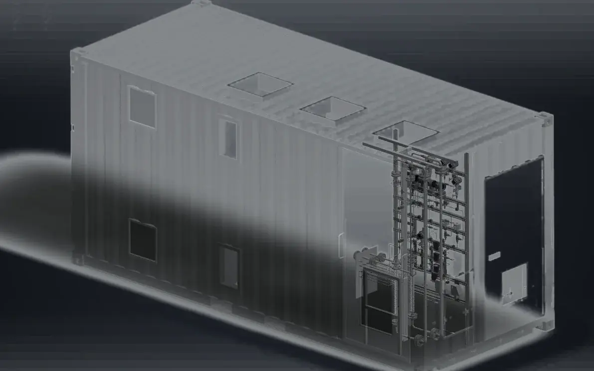 Containerized Green Ammonia Pilot Plant — Energy & Process