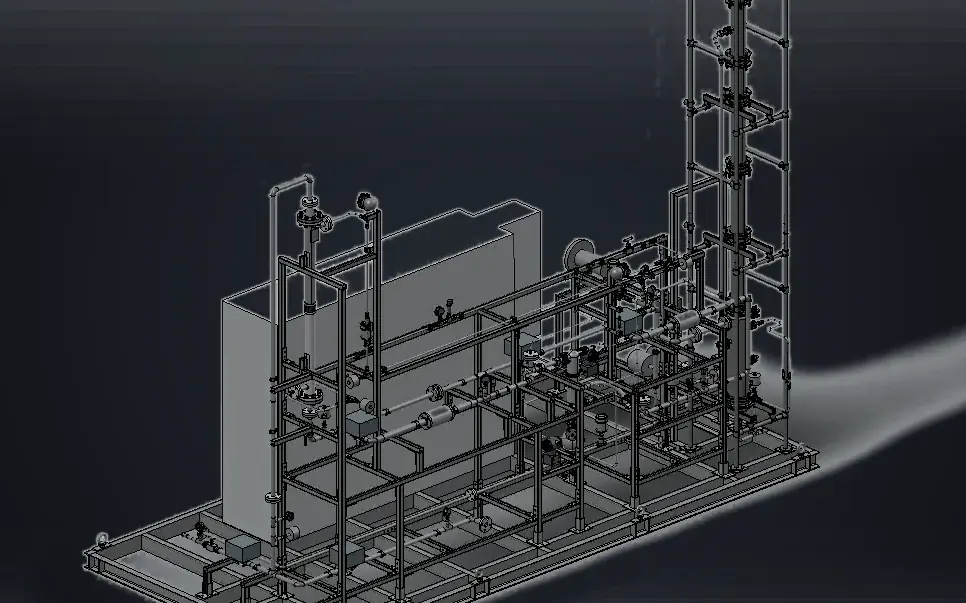 Sulfur Burner Gas Analysis Skid — Energy & Process